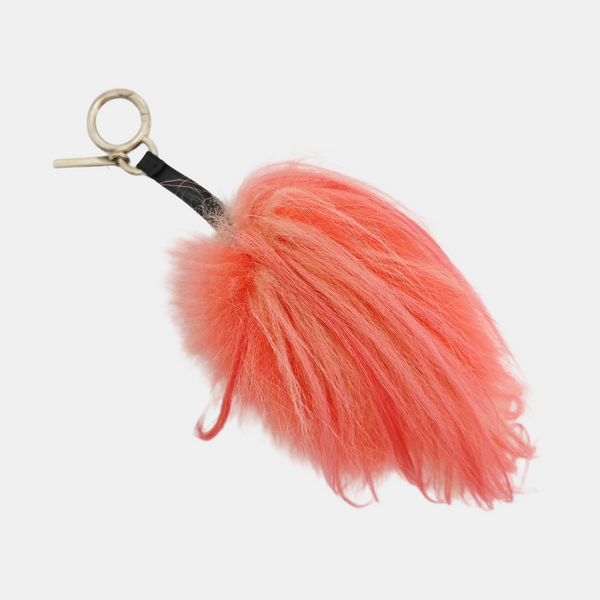 Leather Bag Charm Multicolor