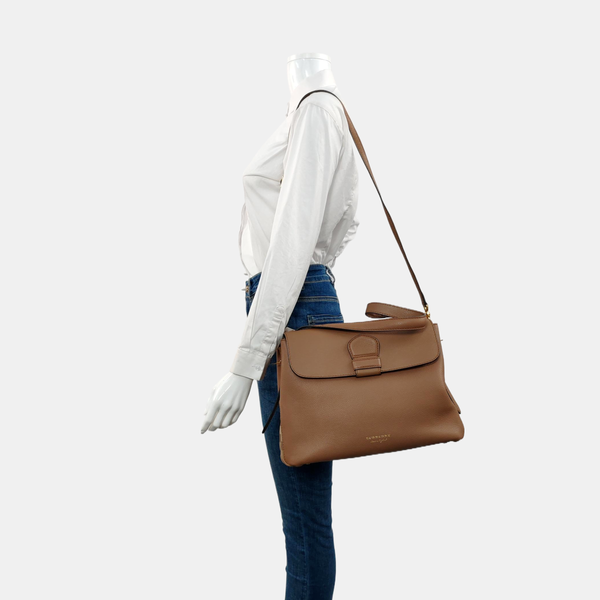 Camberley Derby Large Calfskin Brown