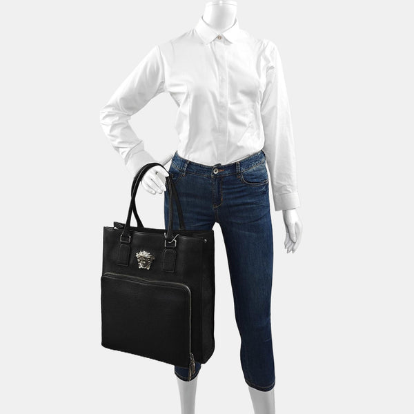 Calfskin Tote Bag Black