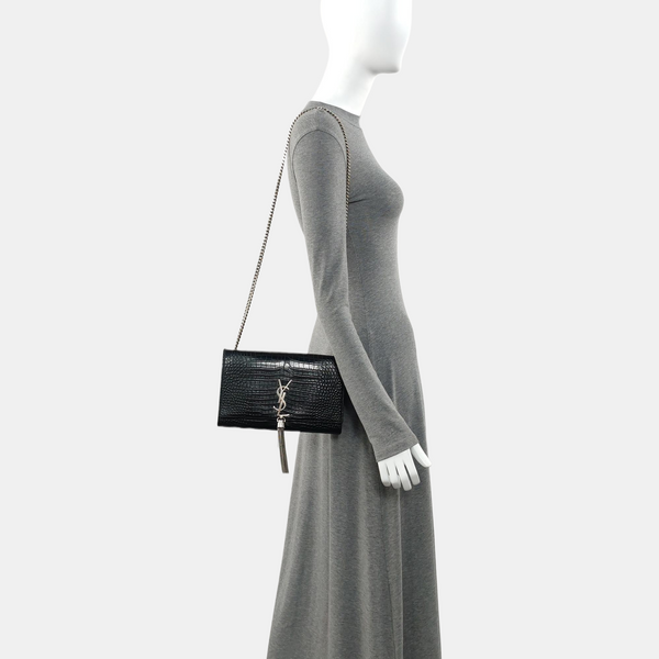 KATE Medium Calfskin Black