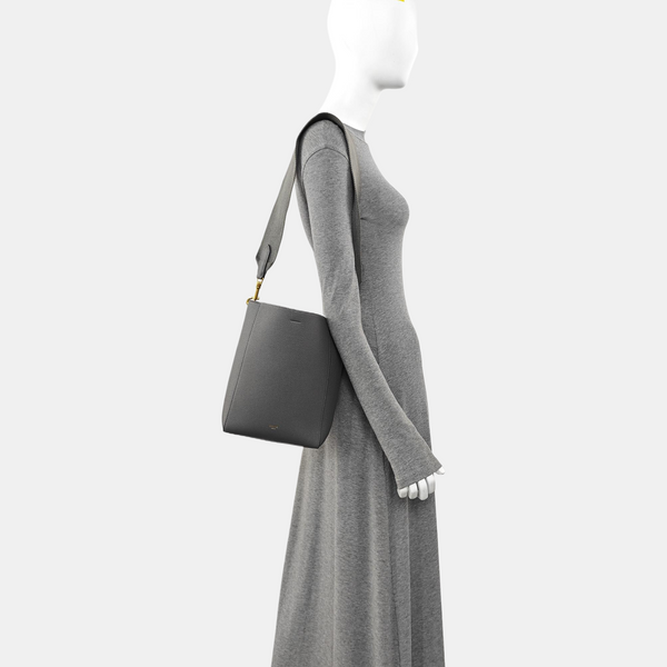 SANGLE Small Calfskin Gray