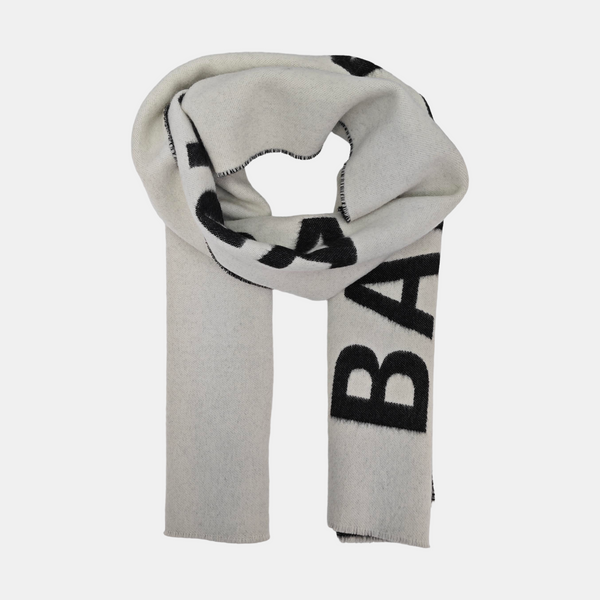Wool Scarf White