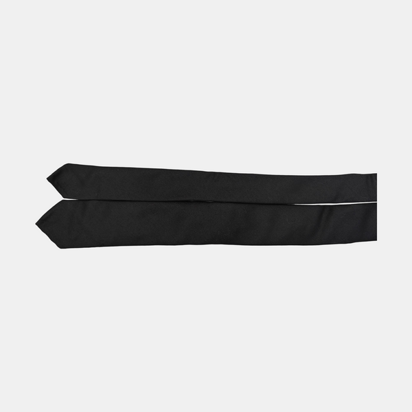 Wool Tie Black