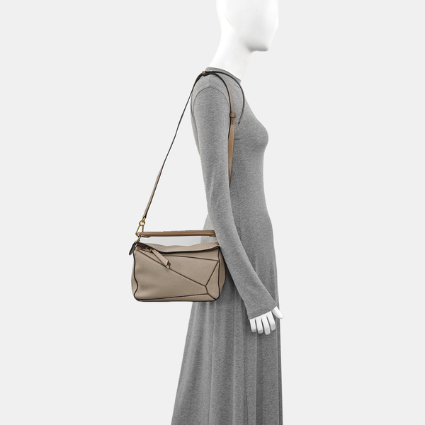 Puzzle Small Calfskin Gray
