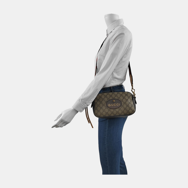 Neo Vintage Monogram Coated Canvas Beige
