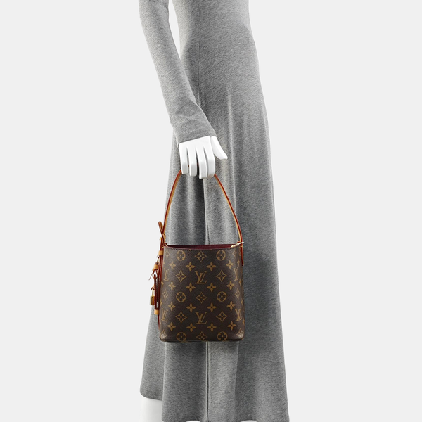 ALL IN Monogram Coated Canvas Brown
