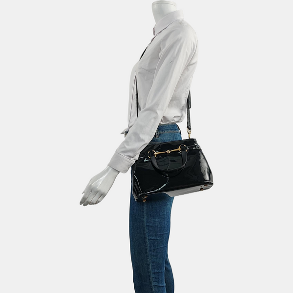 Bright Bit Calfskin Black