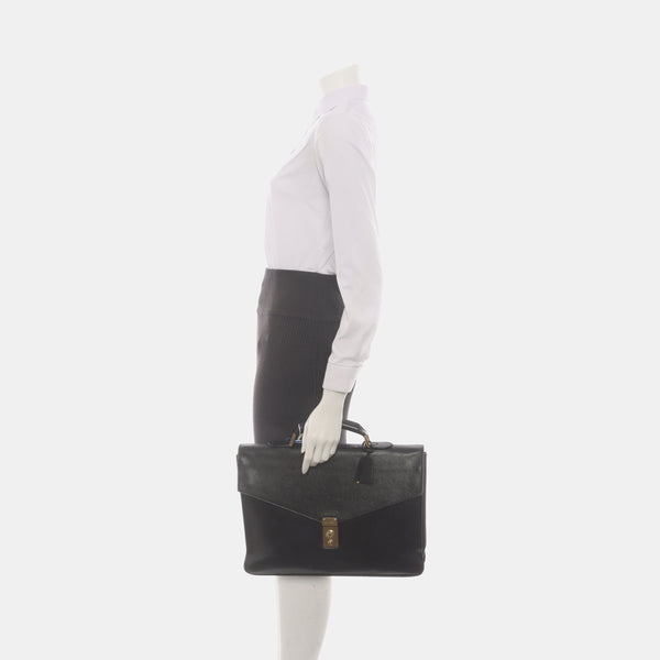Grained Calfskin Black
