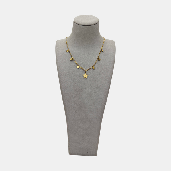 Perles De Désir Metal Gold Necklace