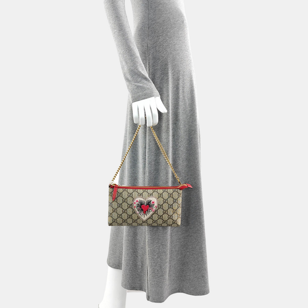 Monogram Coated Canvas Top Handle Bag Beige