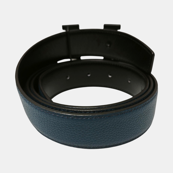 Leather Belt Blue