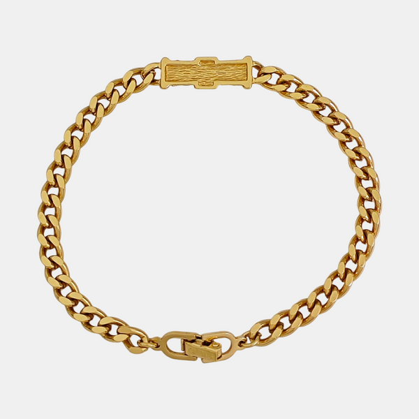 Petit CD Metal Gold Bracelet