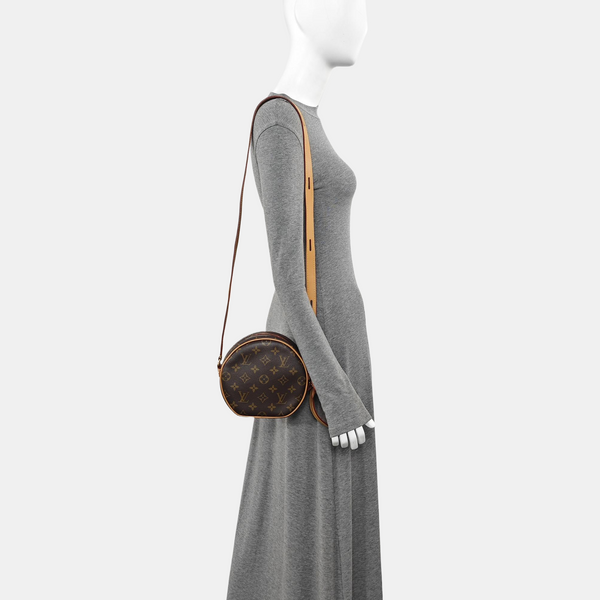 BOITE CHAPEAU PM Monogram Coated Canvas Brown