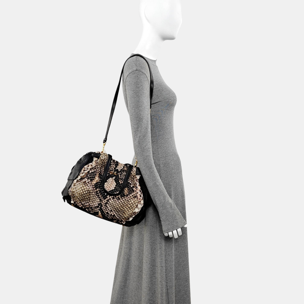 Nylon Shoulder Bag Multicolor