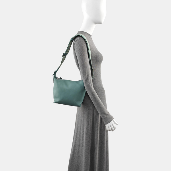 Calfskin Shoulder Bag Blue