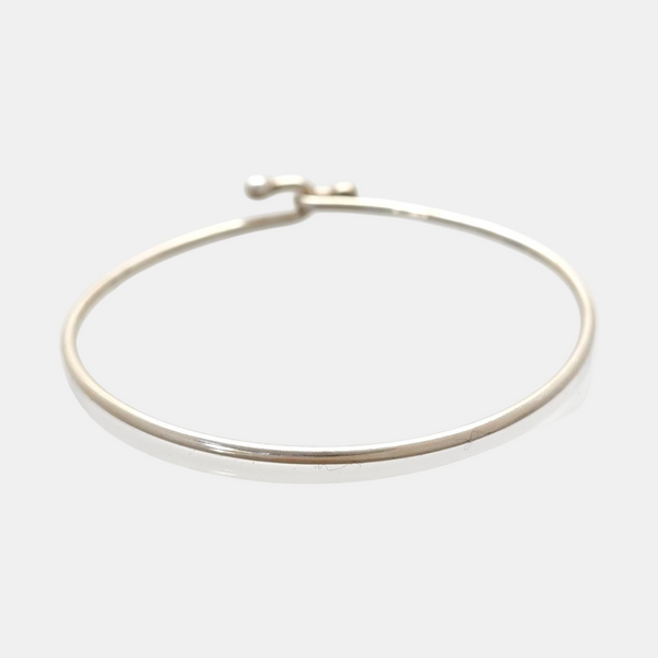 Authenticated pre-owned TIFFANY Knot 925 Sterling Silver Silver Bracelet - Bracelet at Looply