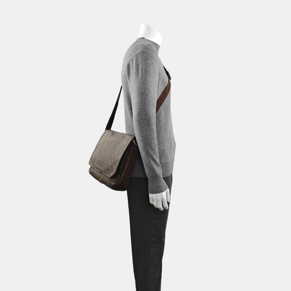 VINTAGE BEAUBOURG Monogram Coated Canvas Brown