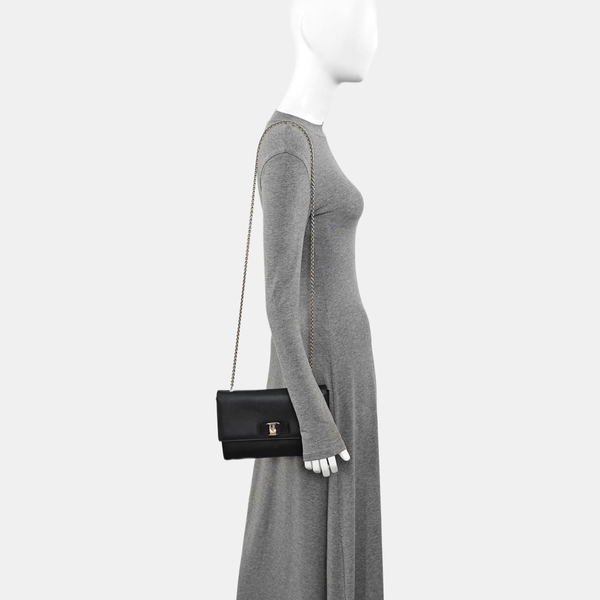 Ginny Calfskin Black