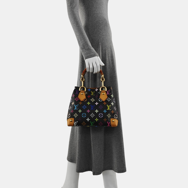 LV × TM AUDRA Monogram Coated Canvas Black