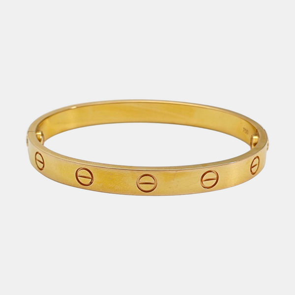 LOVE 18k Gold Bangle