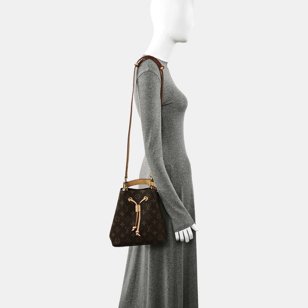 NÉONOÉ BB Monogram Coated Canvas Brown