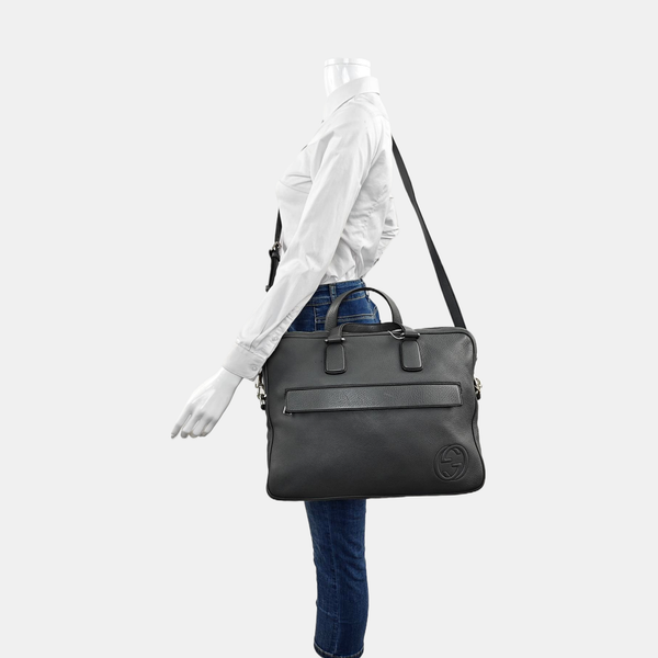 Authenticated pre-owned Soho Quilted Calfskin Gray - Shoulder Bag at Looply