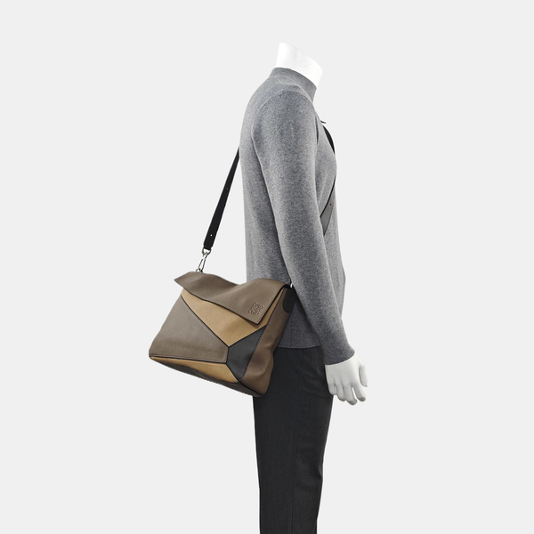 Puzzle Large Calfskin Brown