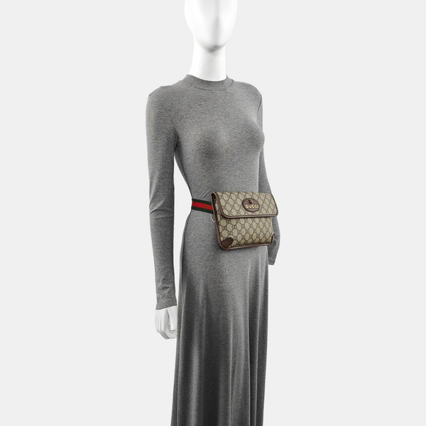 Neo Vintage Monogram Coated Canvas Beige