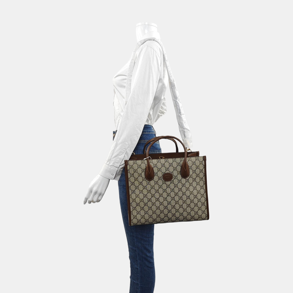 Retro Small Monogram Coated Canvas Brown