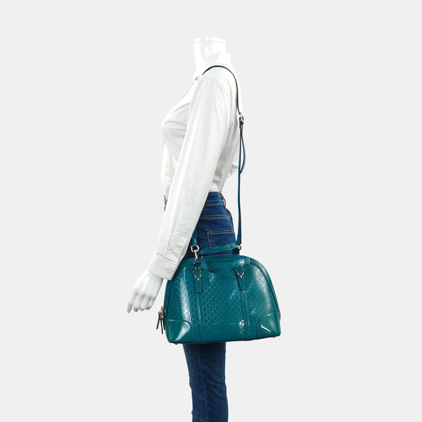 Monogram Patent Leather Blue