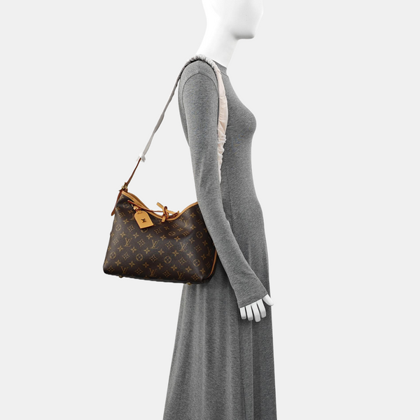 CARRYALL PM Monogram Coated Canvas Brown