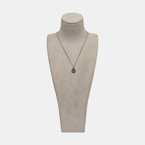 Interlocking G 925 Sterling Silver Necklace