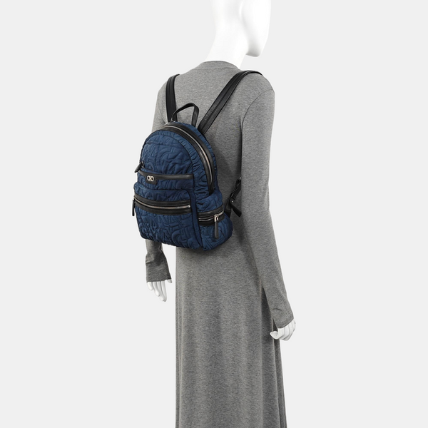 Fabric Backpack Blue