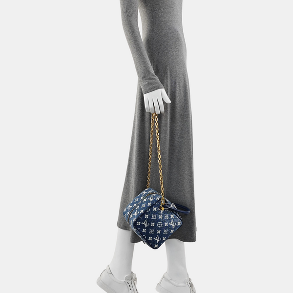 SQUARE Monogram Denim Blue