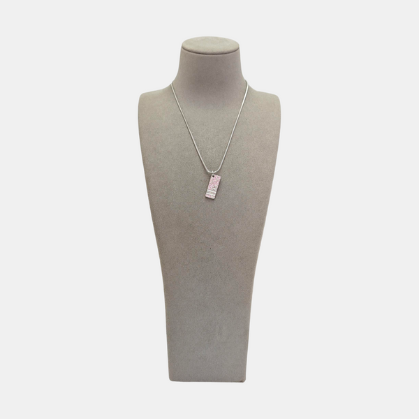 Trotter 2 Metal Silver Necklace