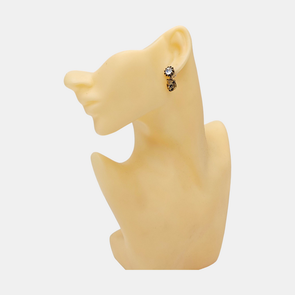 Metal Gold Stud Earrings