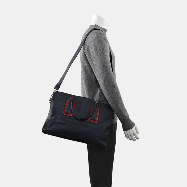 Calfskin Shoulder Bag Blue