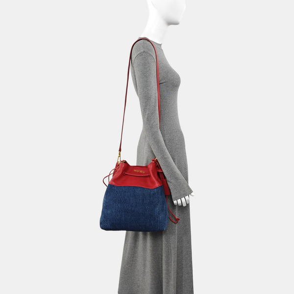 Madras Denim Blue