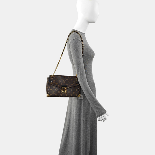 TRUNKIE Monogram Coated Canvas Brown