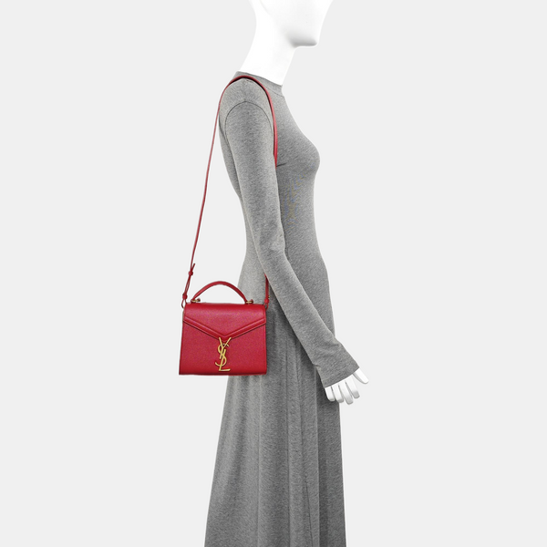 CASSANDRA Mini Calfskin Red
