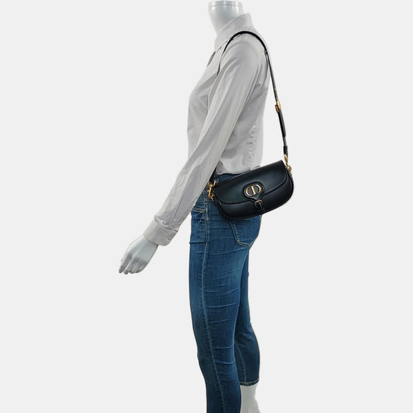 Authenticated pre-owned Bobby Calfskin Black - Shoulder Bag at Looply