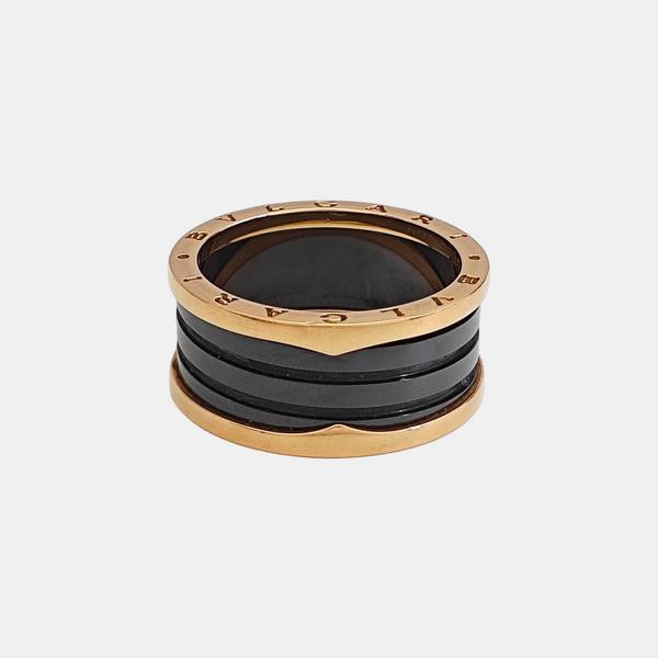 B.ZERO1 18k Rose Gold Ring EU 70