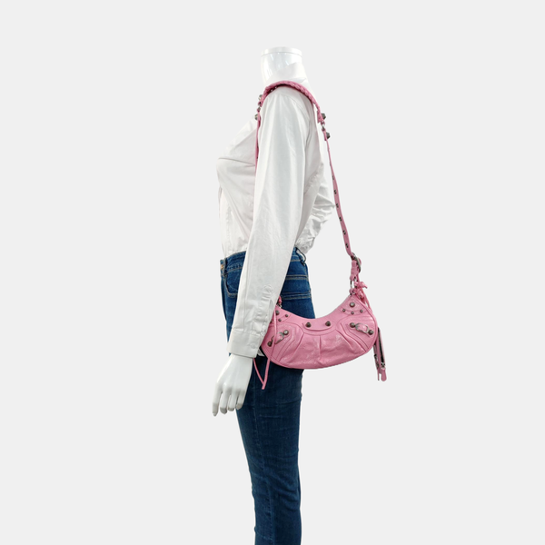 Le Cagole Mini Lambskin Red