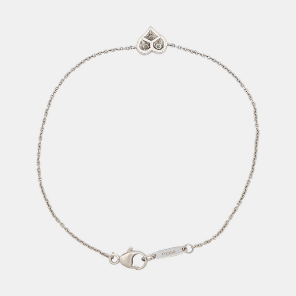 Tiffany Hearts Platinum 950 Silver Bracelet