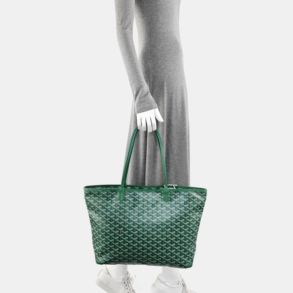 Saint Louis GM Coated Canvas Green