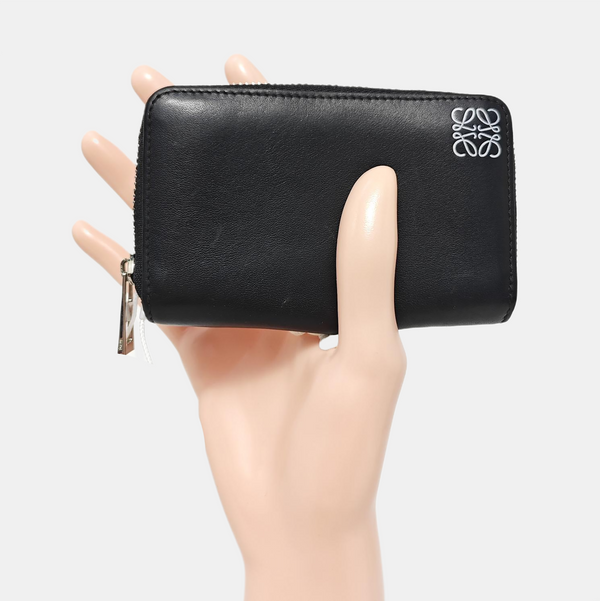 Calfskin Coin Purse Black