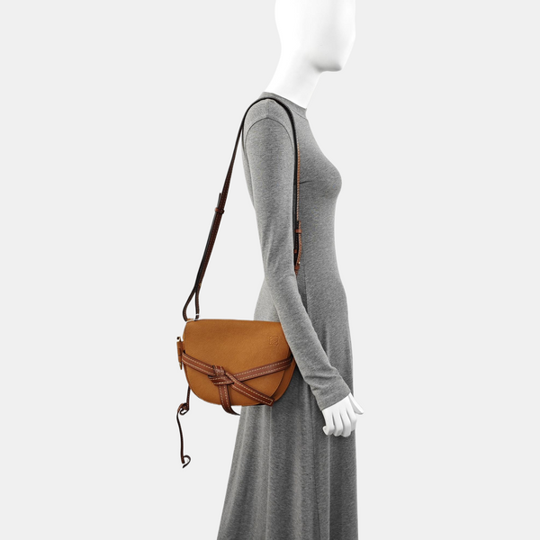 Gate Small Calfskin Brown