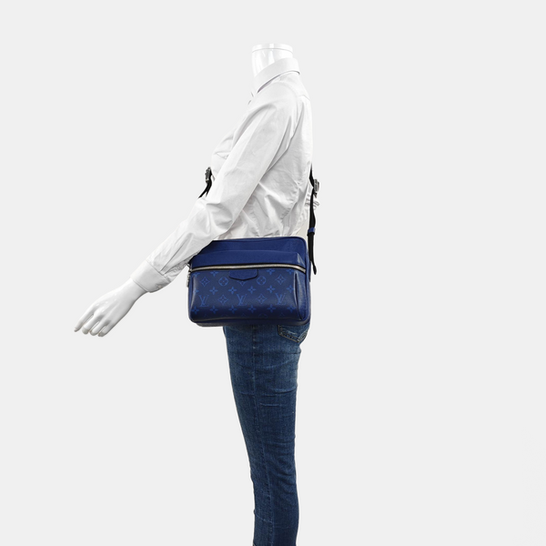 OUTDOOR PM Monogram Coated Canvas Blue