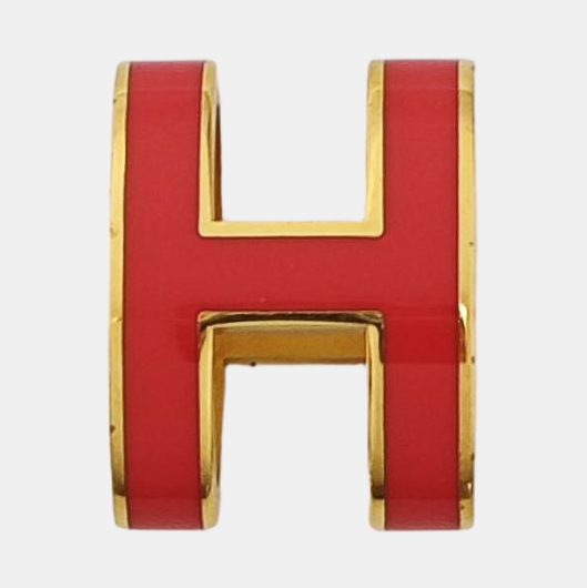 Pop H Metal Gold Pendant