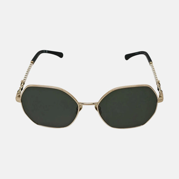 Metal Sunglasses Green